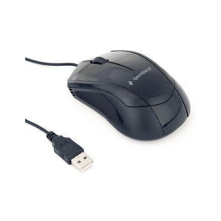 Gembird Raton Optico Usb NegroÂ mus-3b-02 - Imagen 1