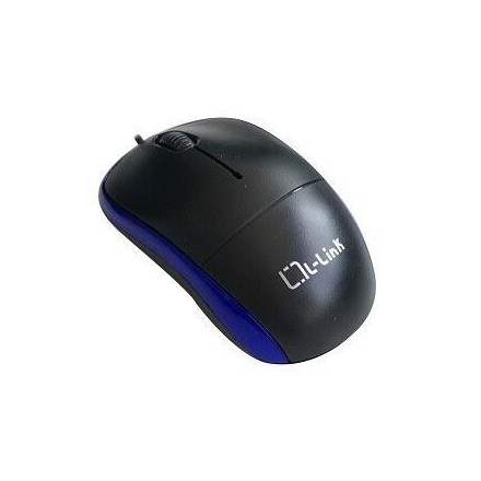 L-link Raton Usb Optico Negro/azul Ll-2080-a - Imagen 1