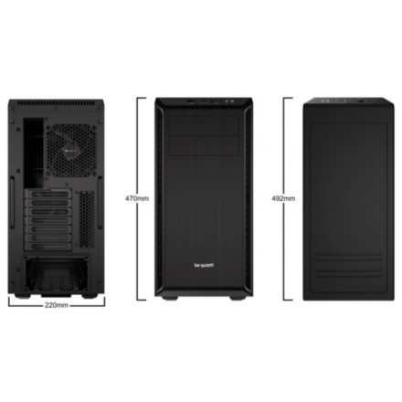 TORRE ATX BE QUIET! PURE BASE 600 BLACK - Imagen 3