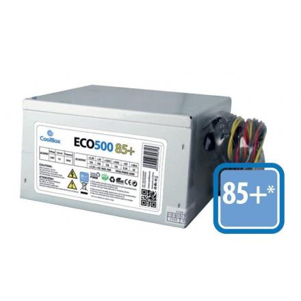 Coolbox Fuente Alimentacion Atx 500w Eco+ 85% Efi (10) - Imagen 1