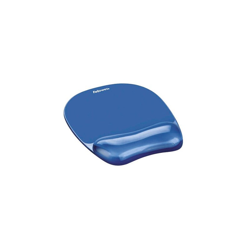 ALFOMBRILLA + REPOSAMUÑECAS FELLOWES GEL AZUL - Imagen 1