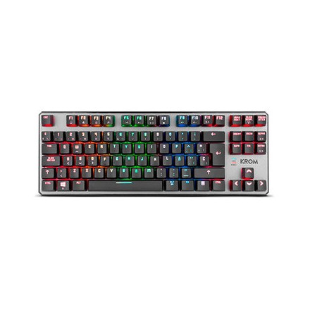 TECLADO KROM KERNEL TKL MECANICO RGB GAMING - Imagen 1