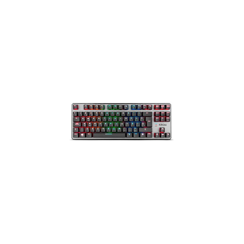TECLADO KROM KERNEL TKL MECANICO RGB GAMING - Imagen 1