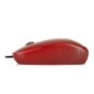 Ngs Raton Con Cable Red Flame Optico  1000dpi Scroll + 2 Botones  Lineas Ergonomicas Usb Rojo - Imagen 3