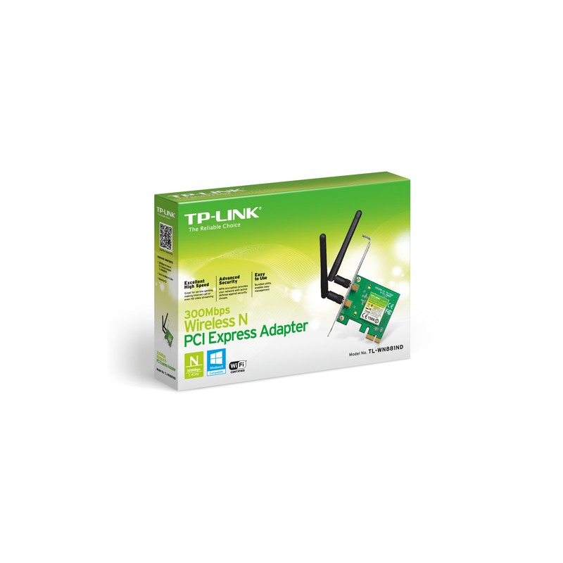 WIRELESS LAN MINI PCI-E TP-LINK N300 TL-WN881ND - Imagen 4