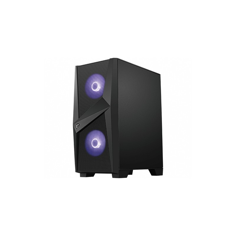 TORRE ATX MSI MAG FORGE 100M RGB NEGRO - Imagen 4