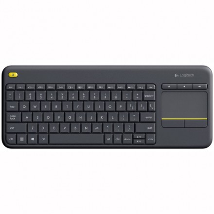 TECLADO LOGITECH K400 PLUS WIRELESS TOUCHPAD NEGRO - Imagen 4