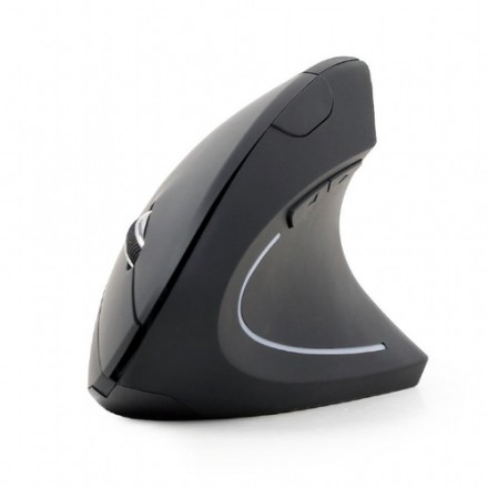 Gembird raton Ergonomico Usb 6 Botones 3200dpi NegroÂ musw-ergo-01 - Imagen 1