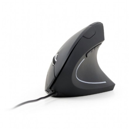 Gembird Raton Ergonomico 6 Botones 3200 Dpi Negro Mus-ergo-01 - Imagen 1