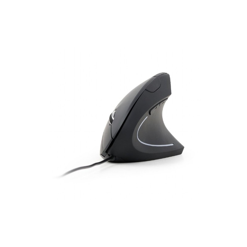 Gembird Raton Ergonomico 6 Botones 3200 Dpi Negro Mus-ergo-01 - Imagen 1
