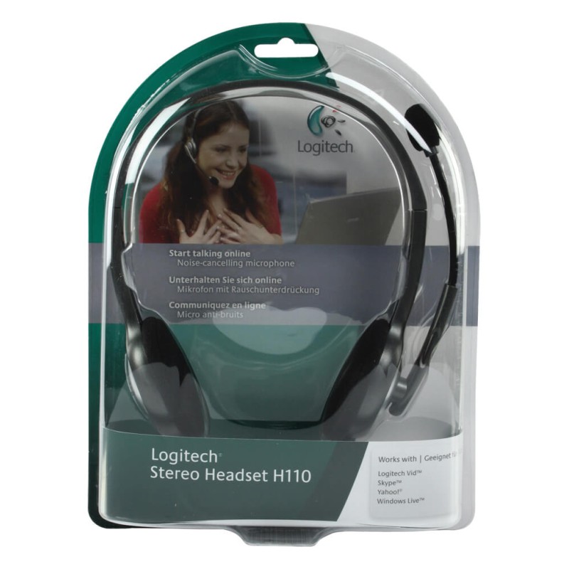 AURICULARESMICRO LOGITECH H110 PLATEADO - Imagen 4