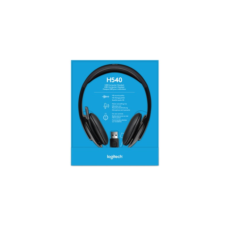 AURICULARESMICRO LOGITECH H540 NEGRO - Imagen 5