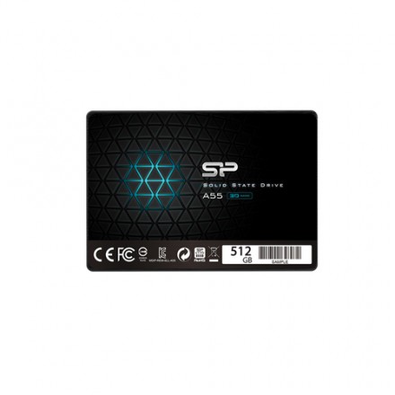 Ssd Silicon Power 512gb 2.5" A55 7mm Sata3 - Imagen 1