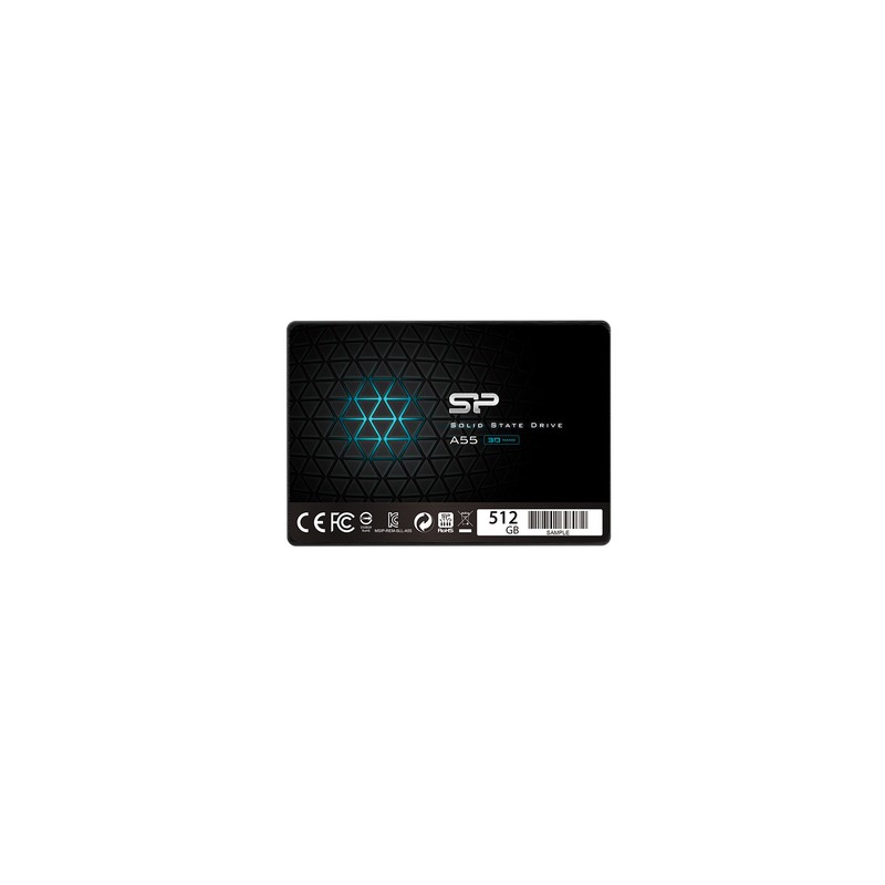 Ssd Silicon Power 512gb 2.5" A55 7mm Sata3 - Imagen 1