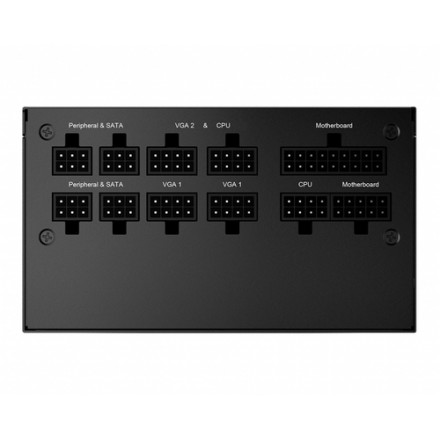 FUENTE ATX 750W MSI MPG A750GF 80+ GOLD/FULL MODULAR/2XCPU - Imagen 2