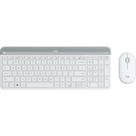 Logitech Teclado Y Raton Mk470 Wireless Inalambrico Blanco - Imagen 1