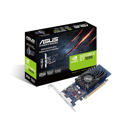 VGA ASUS GT 1030 BRK 2GB GDDR5 1XDP/1XHDMI 90YV0AT2-M0NA00 - Imagen 2