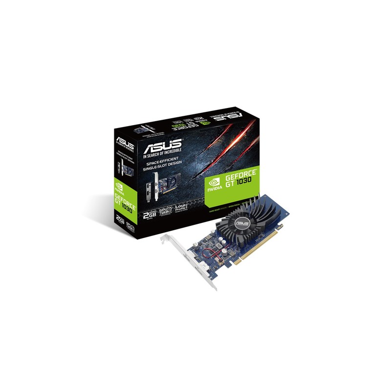 VGA ASUS GT 1030 BRK 2GB GDDR5 1XDP/1XHDMI 90YV0AT2-M0NA00 - Imagen 2