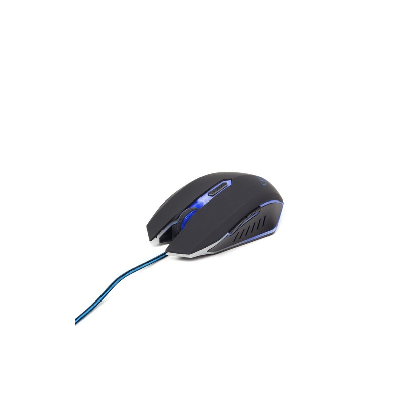 Gembird Raton Gaming 2400dpi 6 Botones Usb 1.30m Led Azul Musg-001-b - Imagen 1