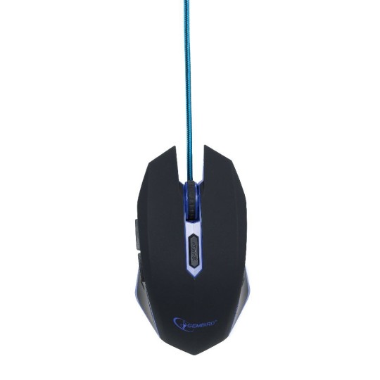 Gembird Raton Gaming 2400dpi 6 Botones Usb 1.30m Led Azul Musg-001-b - Imagen 3