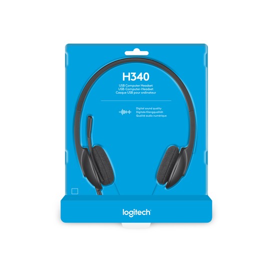 AURICULARESMICRO LOGITECH H340 NEGRO - Imagen 3