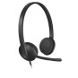 AURICULARESMICRO LOGITECH H340 NEGRO - Imagen 4