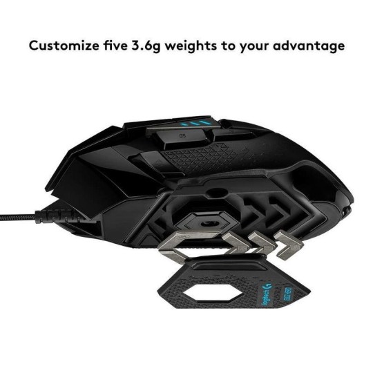 Logitech G502 Hero Ratón Gaming 16000DP