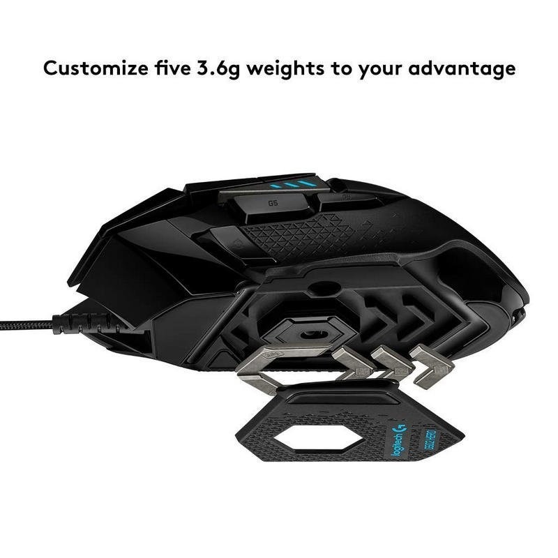 Logitech G502 Hero Ratón Gaming 16000DP