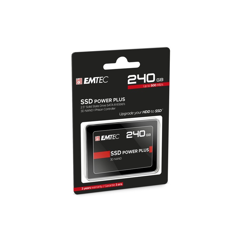 Ssd Emtec 240gb 3d Nand Phison  2,5" (6.3cm) Sataiii - Imagen 3