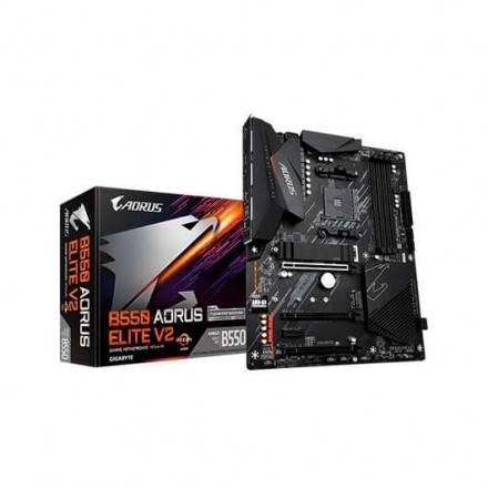 PB GIGABYTE AM4 B550 AORUS ELITE V2 ATX/4XDDR4/4XSATA6/1XUS - Imagen 1
