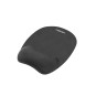 Natec Alfombrilla Ergonomic Relleno De Espuma De Memoria Chipmunk, Negro - Imagen 2
