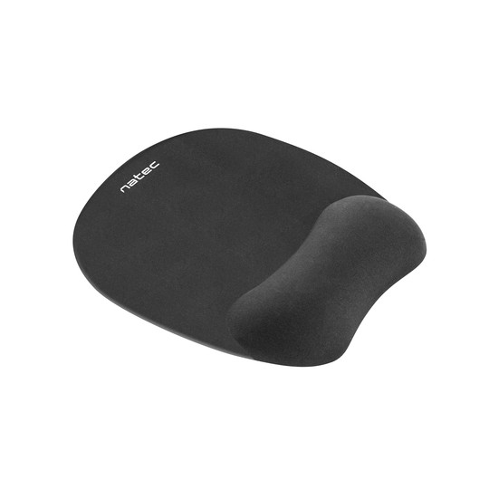 Natec Alfombrilla Ergonomic Relleno De Espuma De Memoria Chipmunk, Negro - Imagen 3