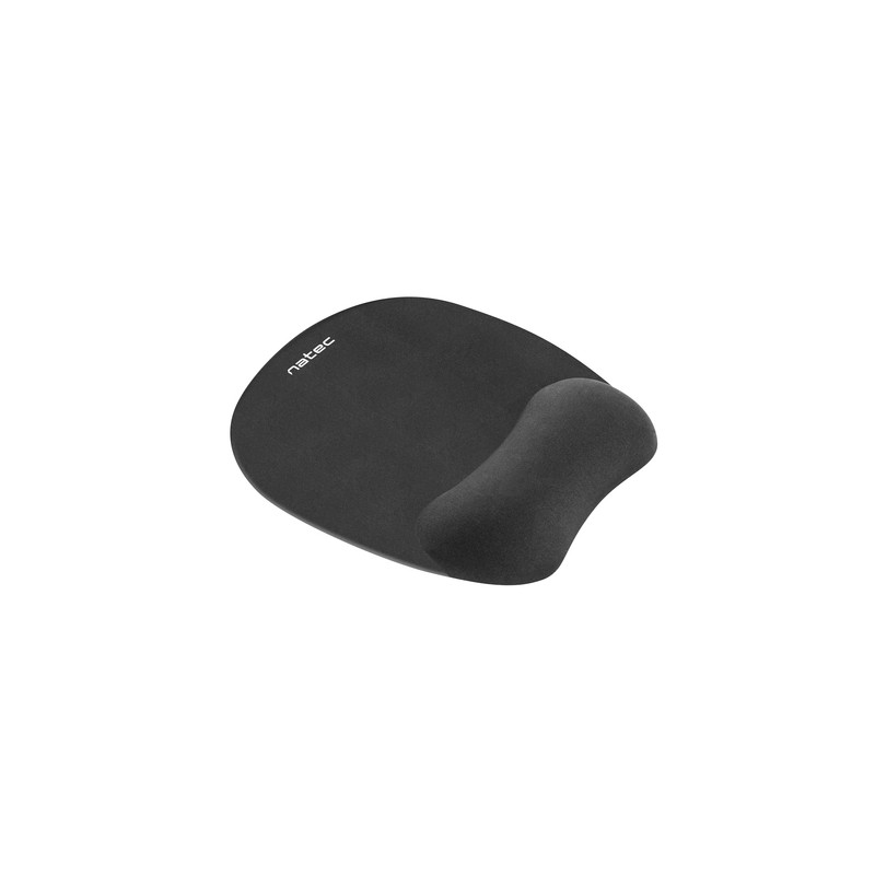 Natec Alfombrilla Ergonomic Relleno De Espuma De Memoria Chipmunk, Negro - Imagen 3
