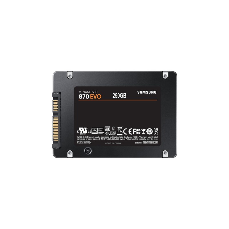 Ssd Samsung 250gb 2.5" 870 Evo Sata Iii  560mb/s Read 530mb/s Write - Imagen 5