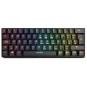 TECLADO MECANICO WIRELESS KROM KLUSTER RGB TKL/OUTEMU ROJO - Imagen 1