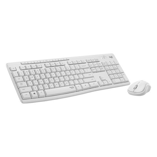 TECLADO+RATON LOGITECH MK295 SILENT WIRELESS COMBO BLANCO/N - Imagen 3