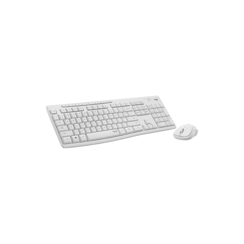 TECLADO+RATON LOGITECH MK295 SILENT WIRELESS COMBO BLANCO/N - Imagen 3