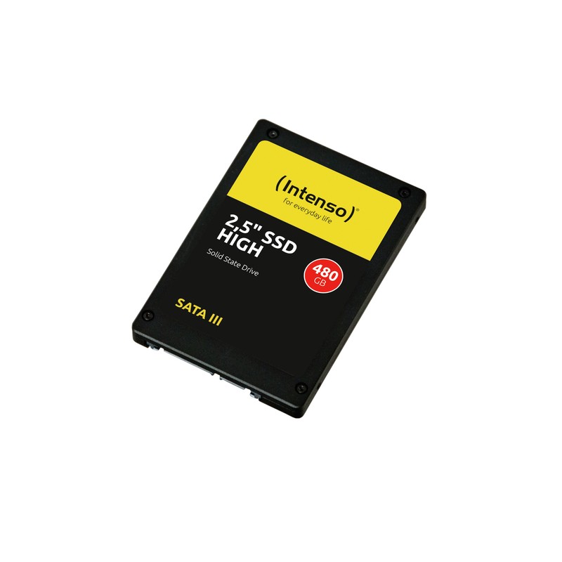 Ssd Intenso 480gb Sata3 2.5'', 520/500mbs, Shock Resistant, Low Power - Imagen 1
