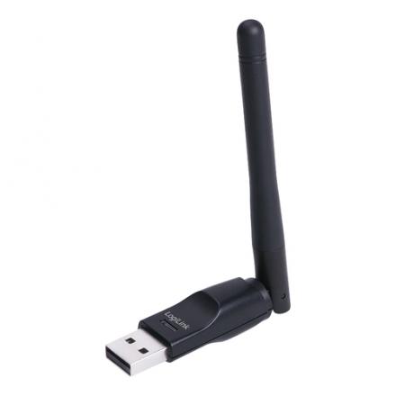 WIRELESS LAN USB 150M LOGILINK WL0145A  + ANTENA - Imagen 1