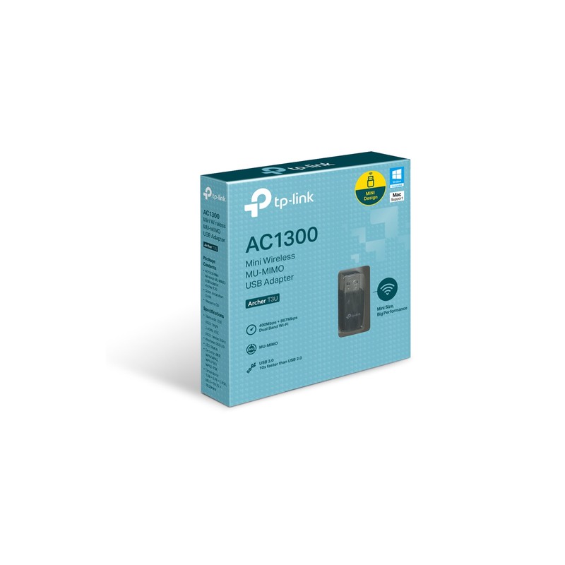 WIRELESS LAN USB TP-LINK AC1300 ARCHER T3U - Imagen 4