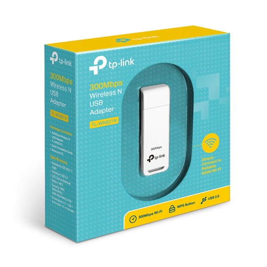 WIRELESS LAN USB 300M TP-LINK TL-WN821N - Imagen 2