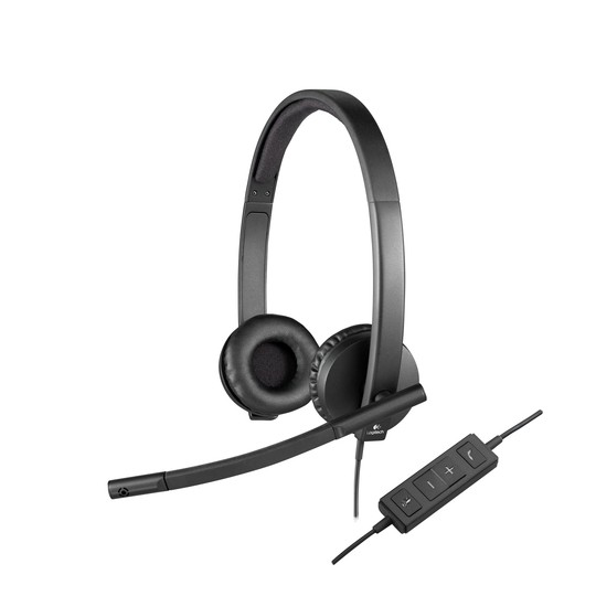 AURICULARESMICRO LOGITECH H570E ESTEREO NEGRO - Imagen 2
