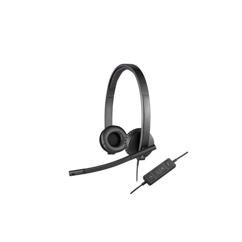 AURICULARESMICRO LOGITECH H570E ESTEREO NEGRO - Imagen 2