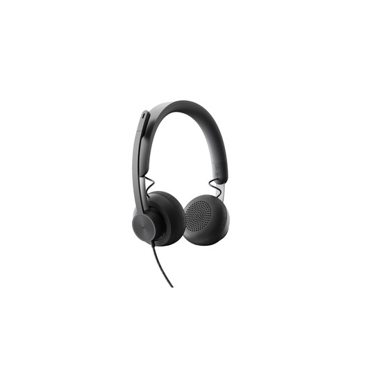 AURICULARES MICRO LOGITECH ZONE WIRED NEGRO DIADEMA/USB 981 - Imagen 4