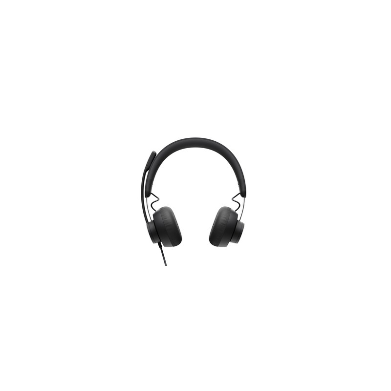 AURICULARES MICRO LOGITECH UC ZONE WIRED NEGRO DIADEMA/USB - Imagen 2