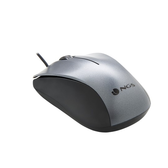 RATON OPTICO NGS WIRED CREW GRIS - Imagen 3