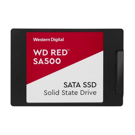 Ssd Western Digital 500gb Red Sa500 Nas Wds500g1r0a Sata Iii 2.5' / 6.35cm 7mm Lectura 560mb/s Escritura 530mb/s Especial Nas - 