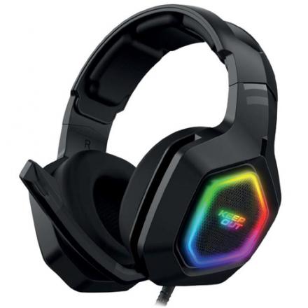 AURICULARES MICRO KEEP OUT GAMING HX901 7.1 NEGRO - Imagen 1