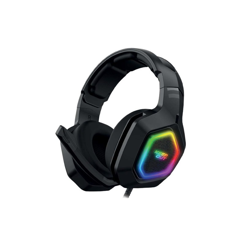 AURICULARES MICRO KEEP OUT GAMING HX901 7.1 NEGRO - Imagen 1