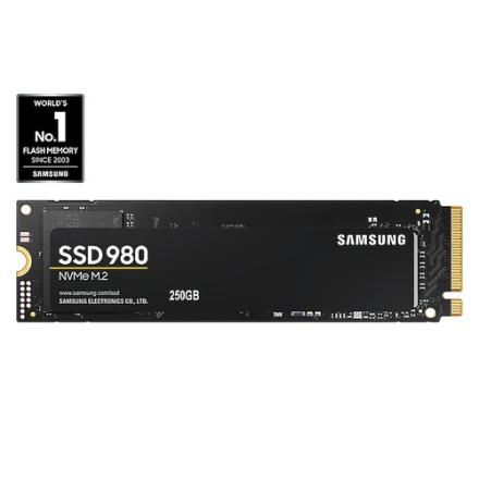 Ssd Samsung 980 250gb M.2 Nvme Pcie 3.0 2.900mb/s Read 1.300mb/s Write - Imagen 1